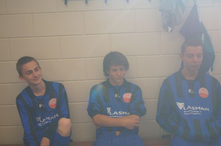 redelijk "ontspannen"gezichten